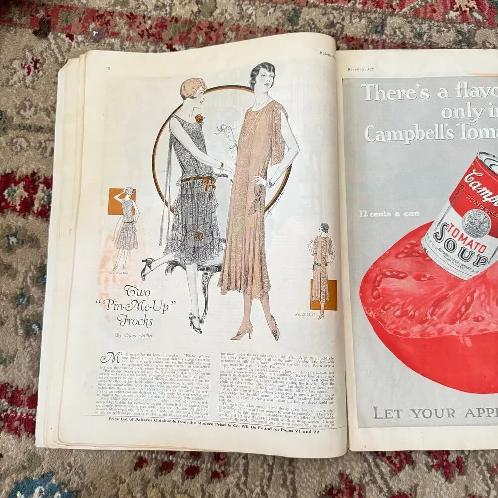 1925 Modern Priscilla November  Cover Charles A. MacLellan Fashion Needlework